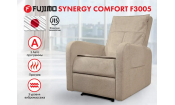 Массажное кресло реклайнер FUJIMO COMFORT CHAIR F3005 FMF Ваниль (Sakura 4)